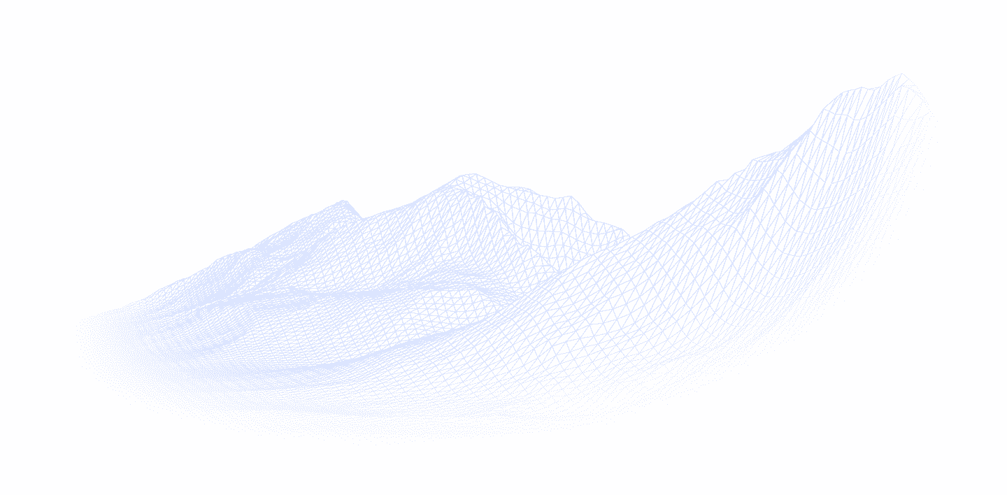 Abstract mountain image